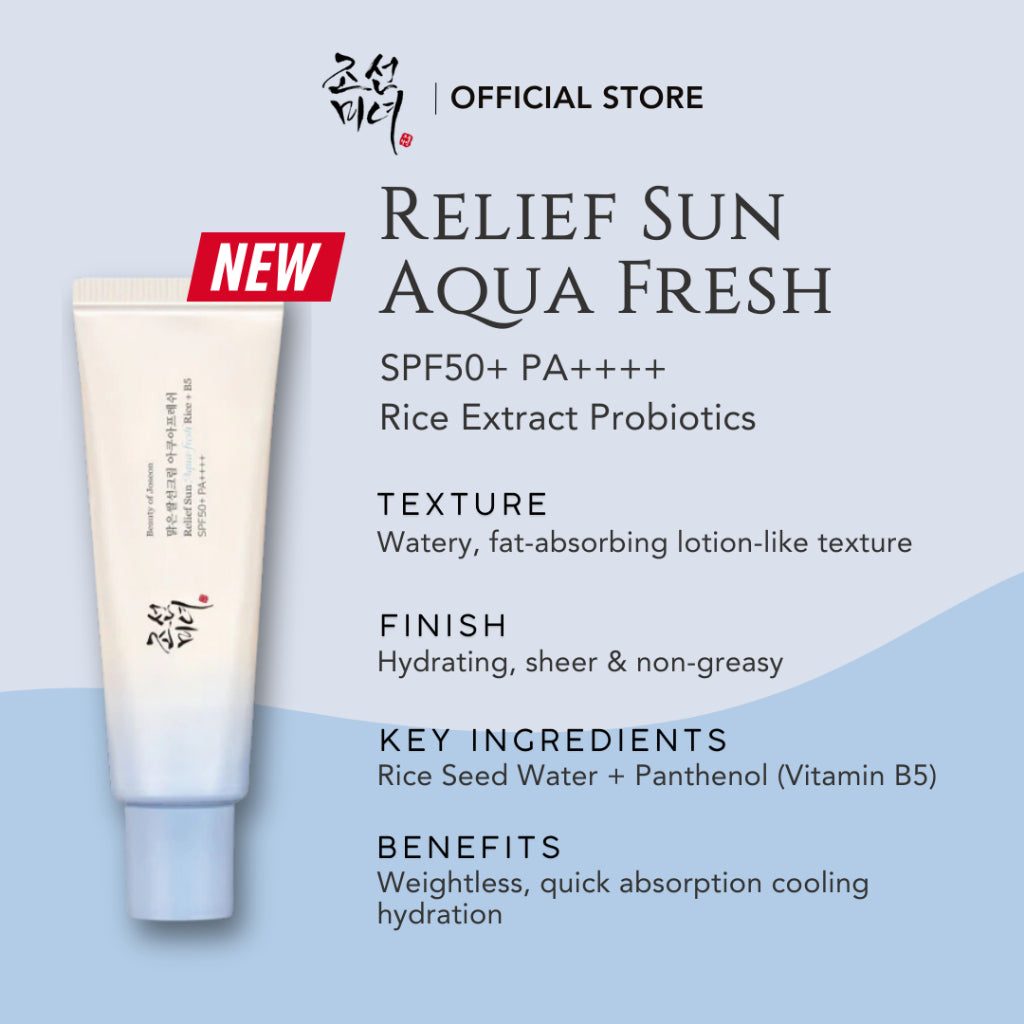 *NEW* Beauty of Joseon Aqua Fresh: Rice + Probiotics SPF50+ PA++++